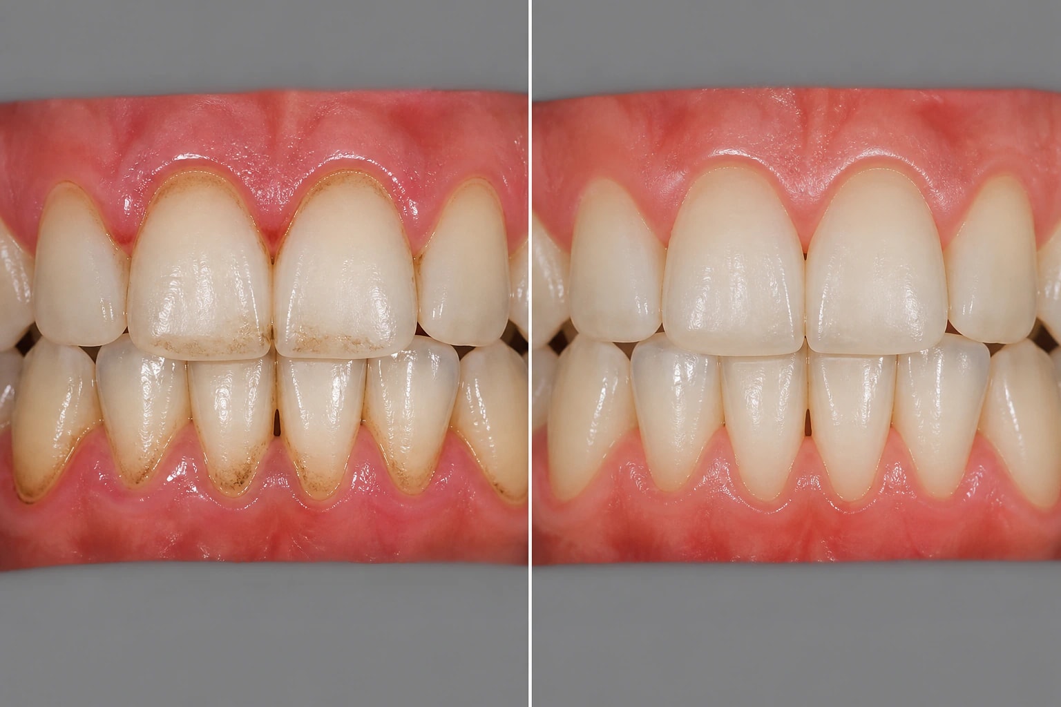 Before — representative dental cleanings visualization